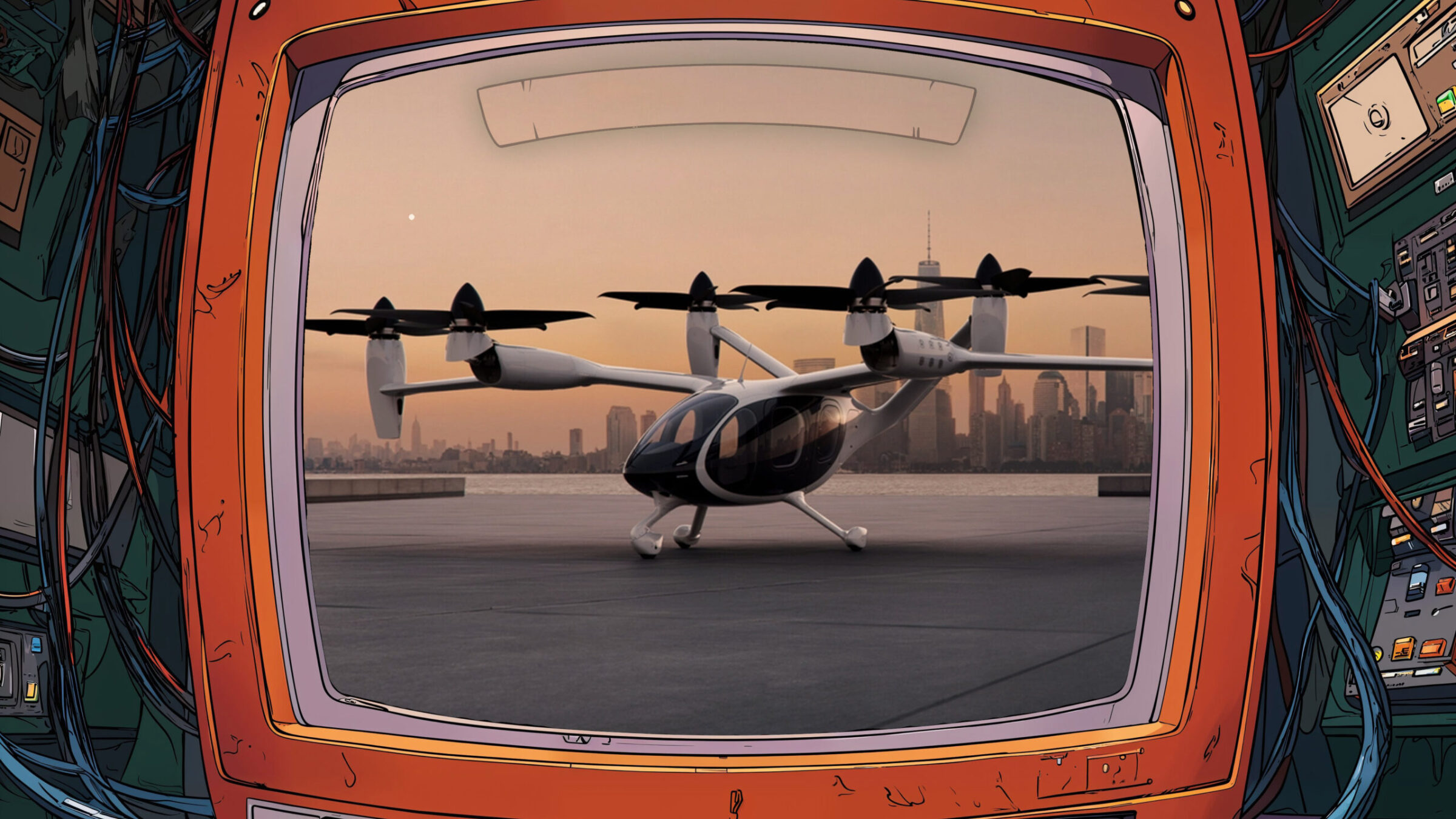 Électroscope #25 : drones kamikazes, fin de la calvitie et taxi volant