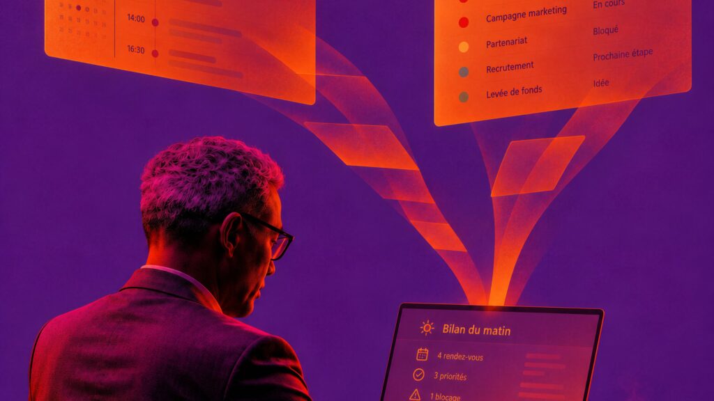 Construire son bilan matinal avec ChatGPT Work, Notion et Google Calendar