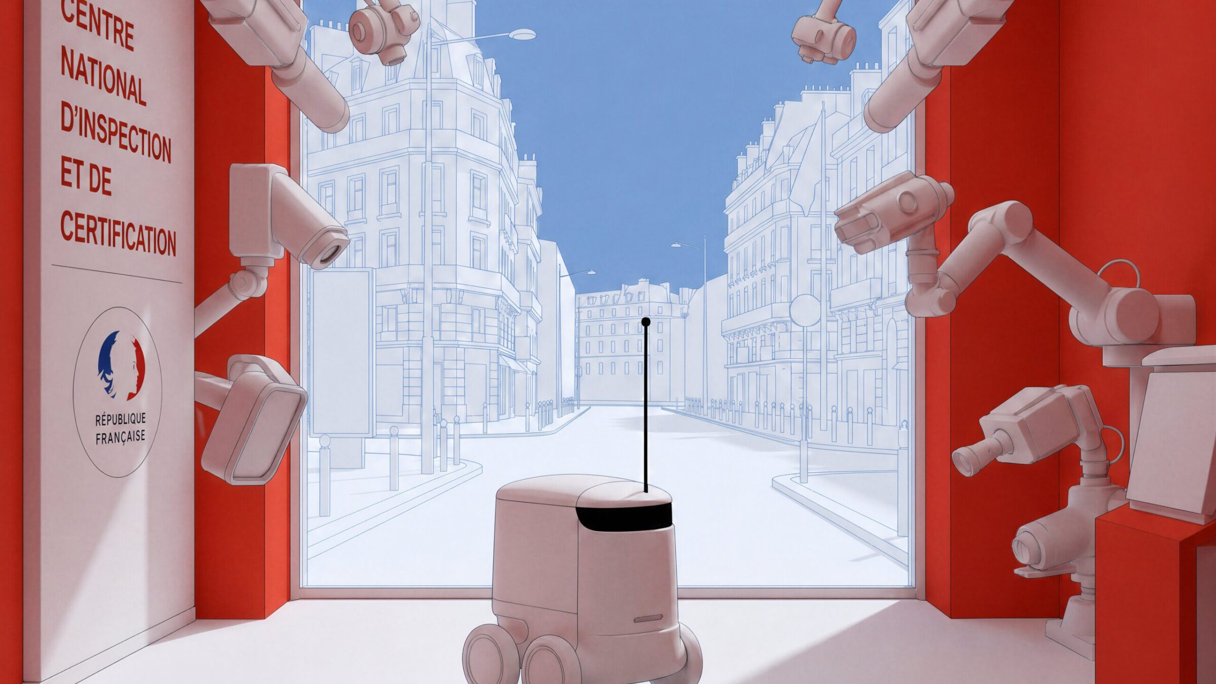Robots de livraison autonomes : la France réglemente avant même de les faire rouler